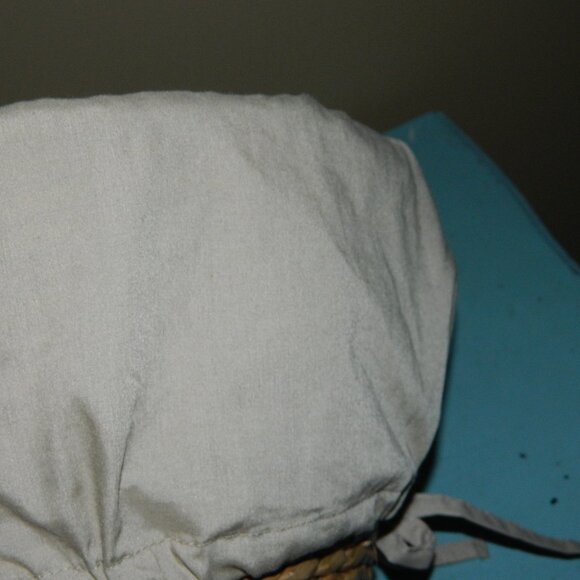 Pottery Barn Kids Long Ear Fur Bunny Easter Basket Liner "ELLIOTT" (EE-27) - Picture 4 of 5